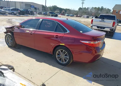 2017 Toyota Camry Se from USA, damaged, VIN 4T1BF1FK2HU646338